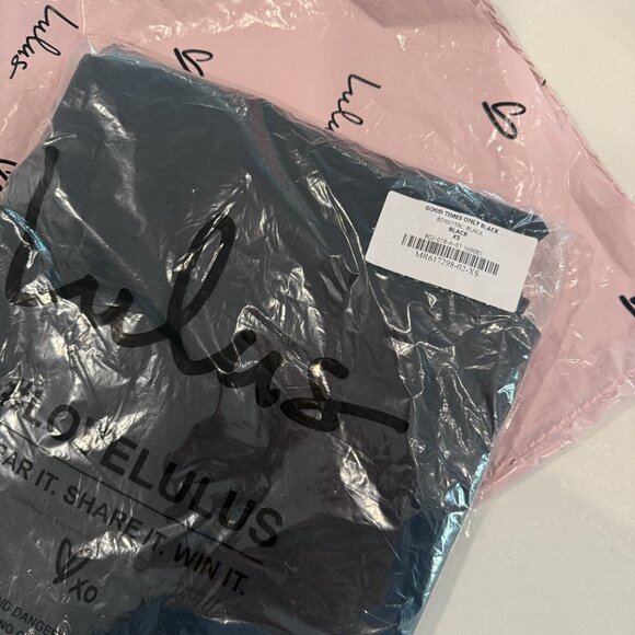 Lulus Good Times Only Black One-shoulder Maxi Dress - Size XS - Picture 10 of 10